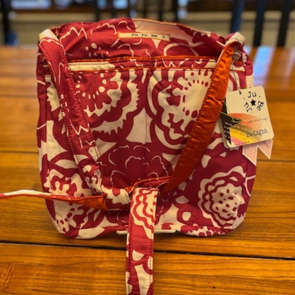 Ju-Ju-Be BeLight Diaper Bag - Fuschia Blossoms